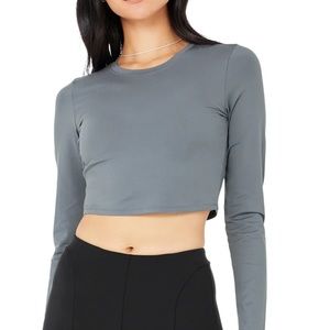 Alosoft crop finesse long sleeve - S